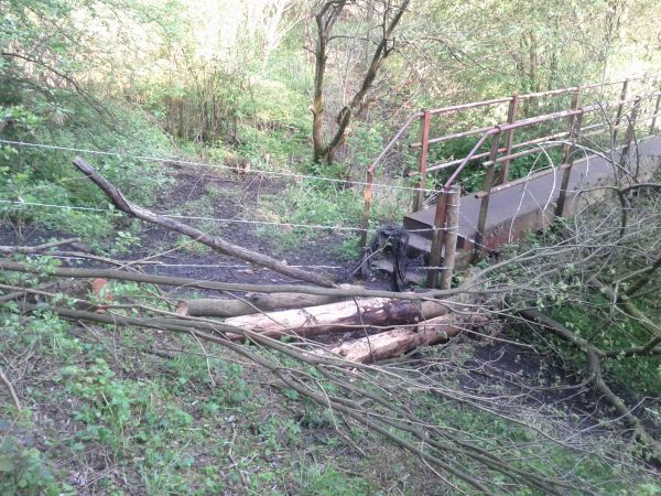 Footpath Blocked