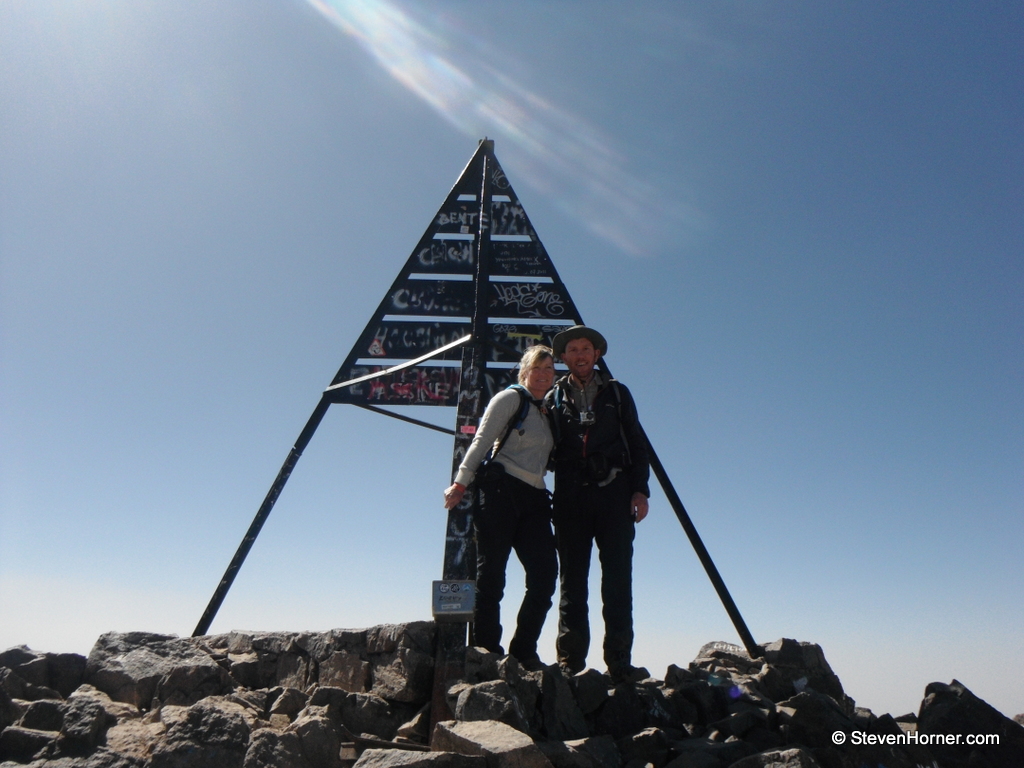 Walking Mt Toubkal