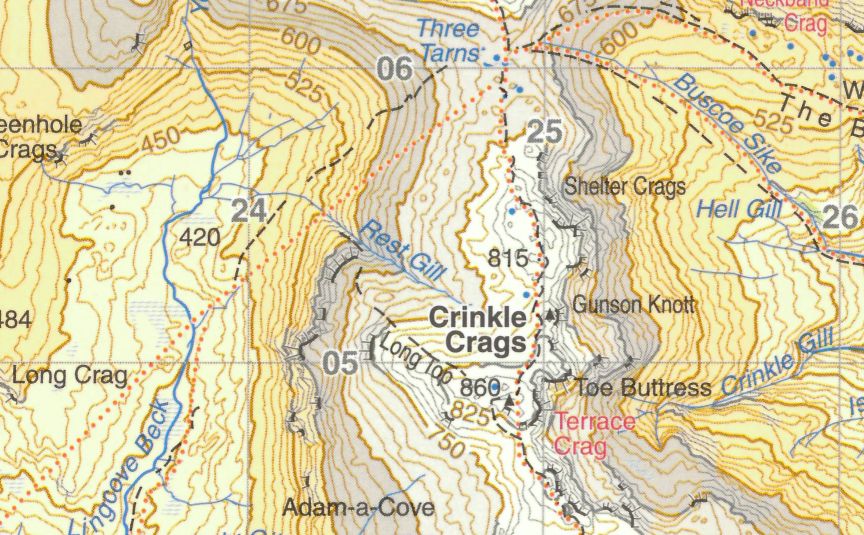 Harvey Lake District Map