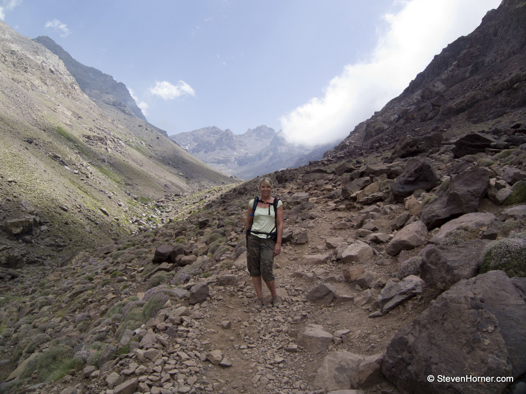 Walking Mt Toubkal