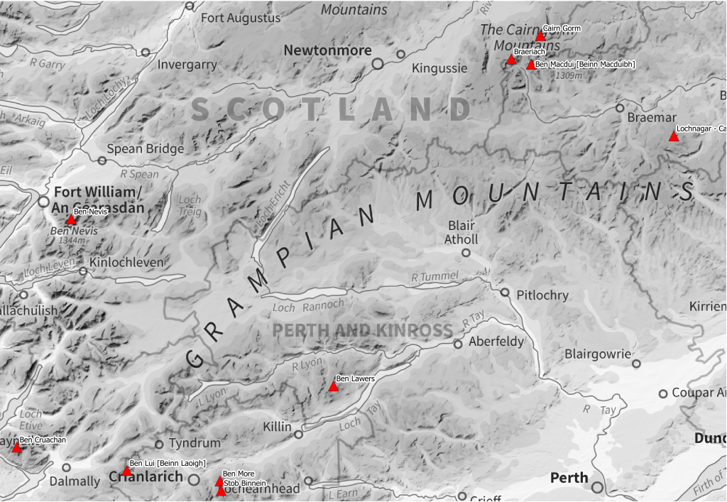 The Most Visible Mountain & New Mountain Classifications