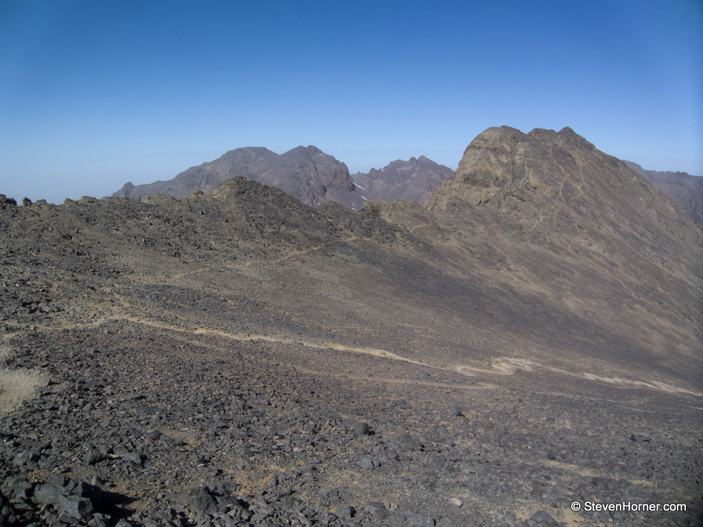 Top of gully