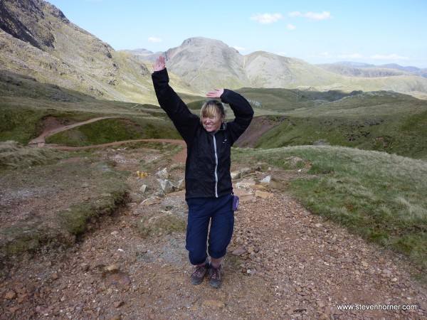 Nutter in the lakes, oh its Traci