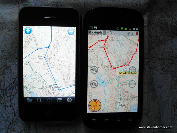iPhone and Android Mapping